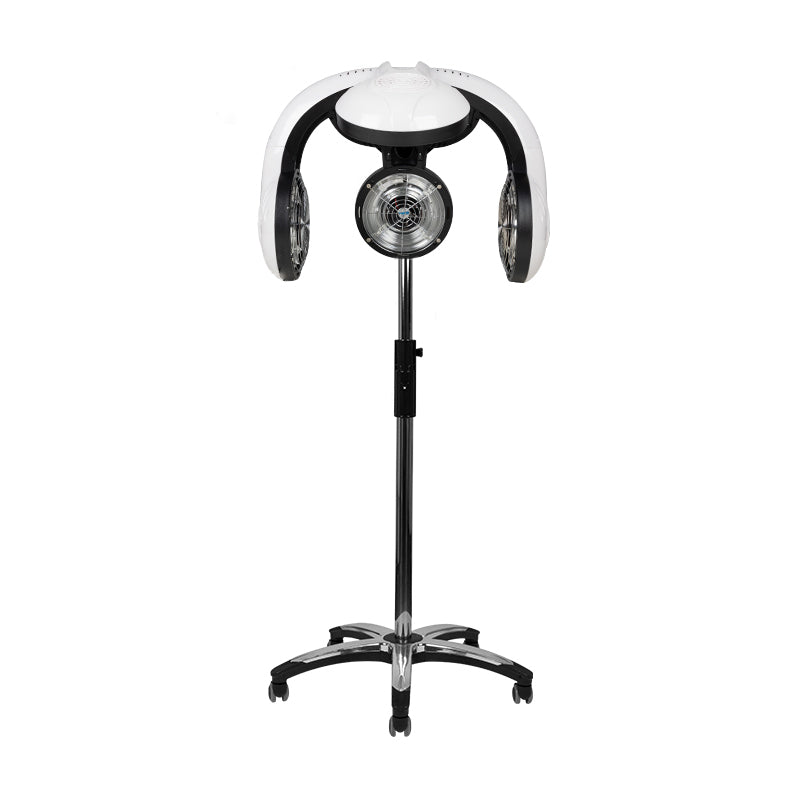 casco-infrarossi-professionale-gabbiano-938-standing-bianco-vista-frontale