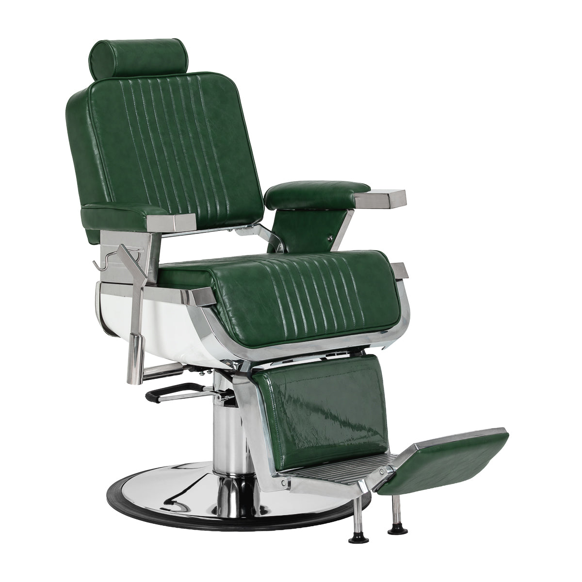 poltrona-barbiere-professionale-royal-x-verde-vista-frontale