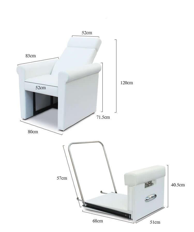 poltrona per estista con misure - PolirOne Shop