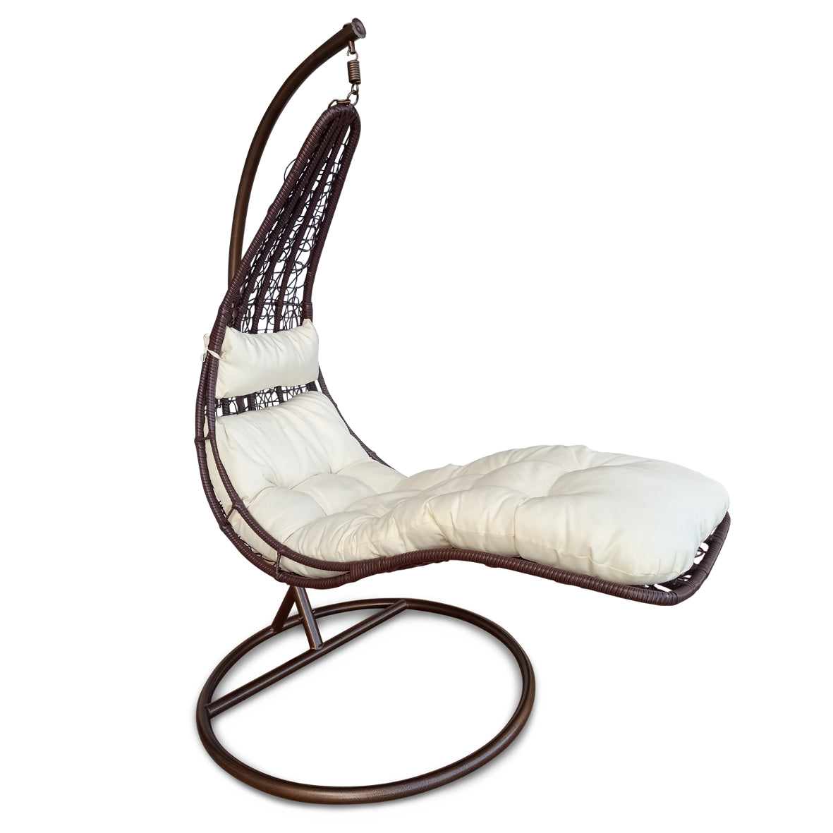 Poltrona sospesa con poggiapiedi - KOBRA