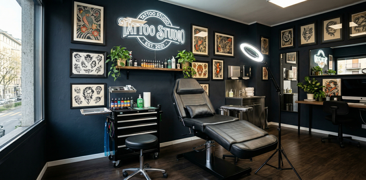 Le migliori soluzioni per arredare il tuo Studio Tattoo