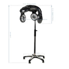 casco-infrarossi-treppiede-GABBIANO-938-nero-uso-professionale-parrucchiere