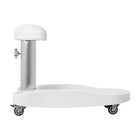 Carrello AZZURRO UP-23 – vista laterale con poggiapiedi