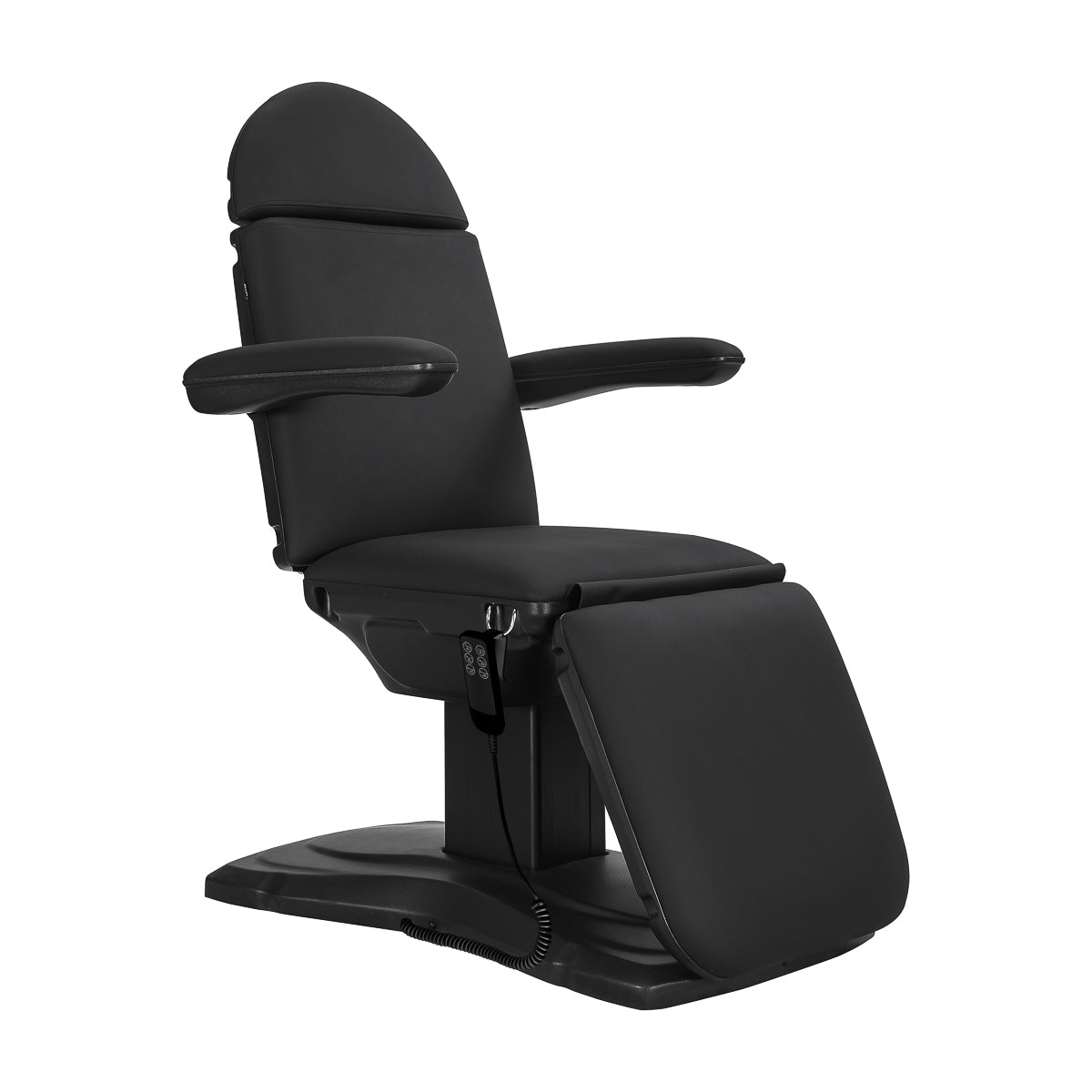 Poltrona tattoo elettrica SILLON ECLIPSE nera - vista frontale