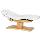 lettino-elettrico-sillon-relax-bianco-con-base-in-legno-chiaro