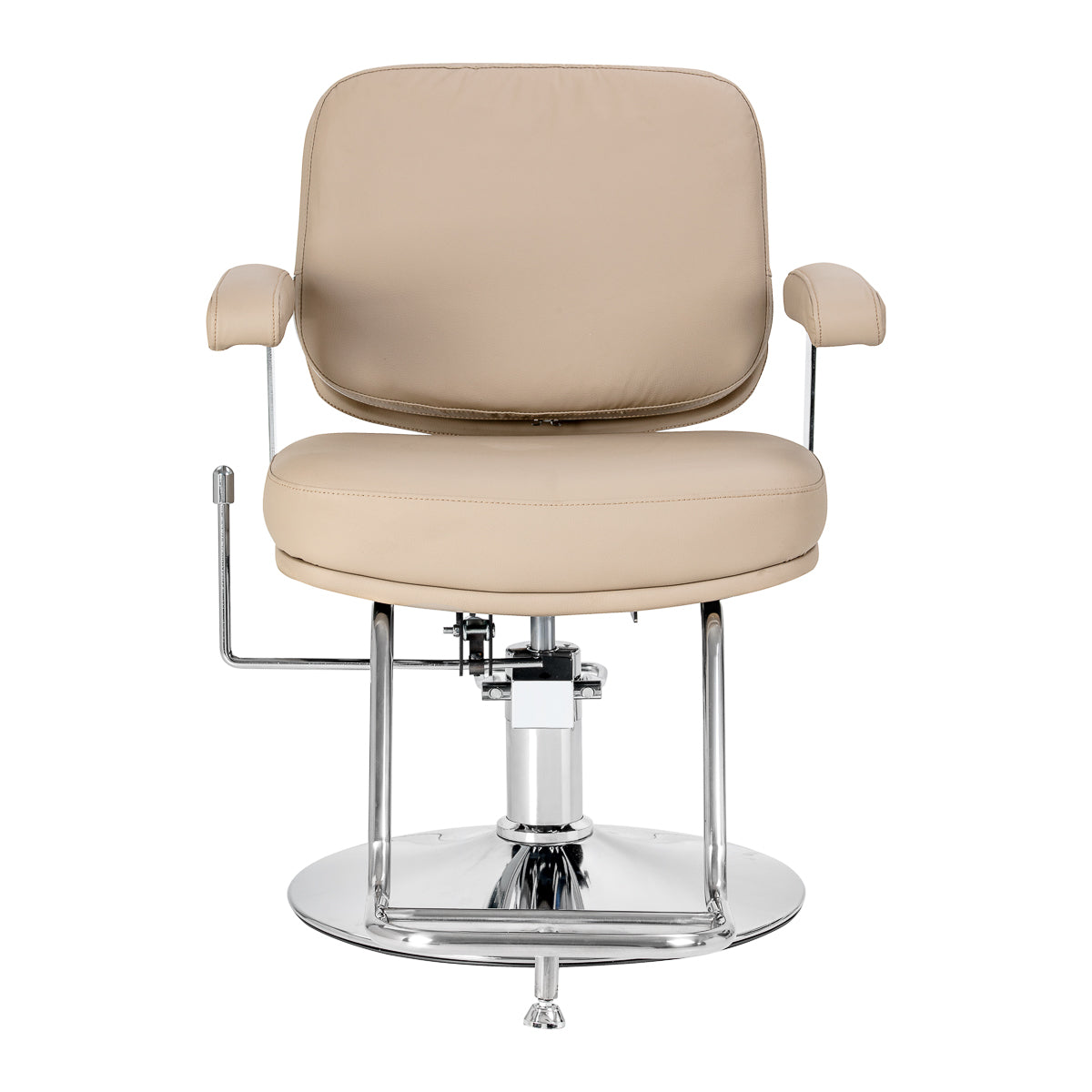 dettaglio-base-cromata-poltrona-astra-plus-ecopelle-beige