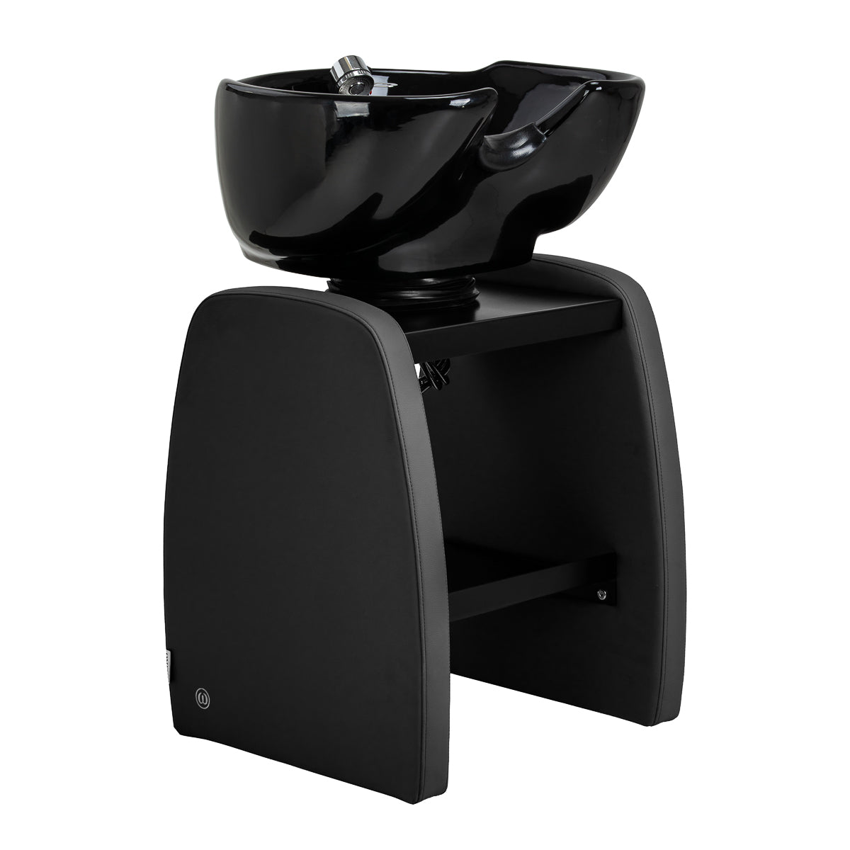 lavatesta-parrucchiere-freestanding-aqualina-nera-vista-frontale