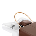 Arco Waterfall dorato con getti d'acqua regolabili Head Spa 017