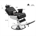 ELDORADO - poltrona per barbiere, parrucchiere e tattoo - PolirOne Shop