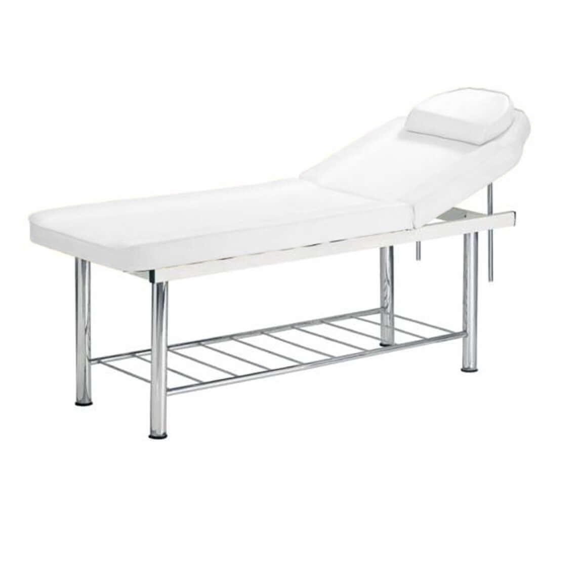 Lettino fisso per centro estetico di colore bianco - PolirOne Shop
