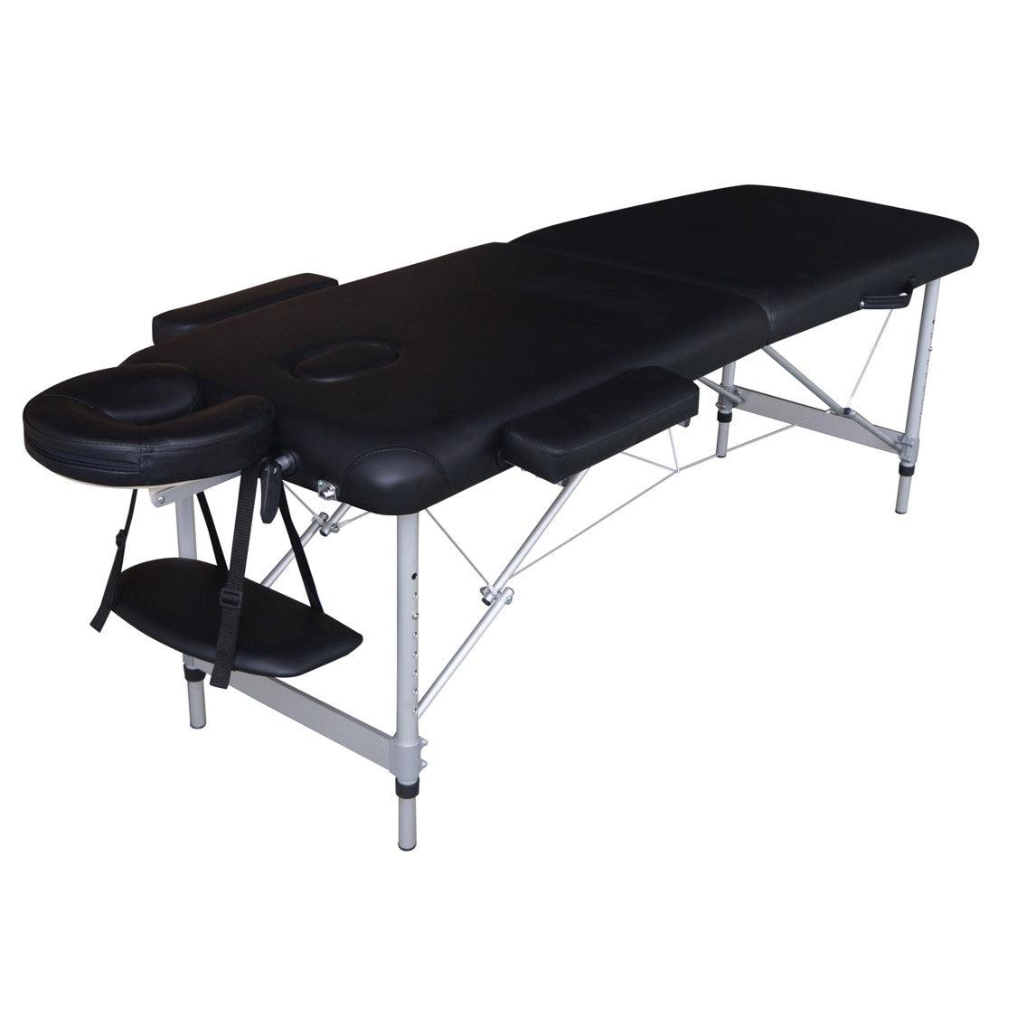 Lettino Massaggio Pieghevole Portatile Alluminio 3 Zone 213 x 70 cm Al –  Vicco