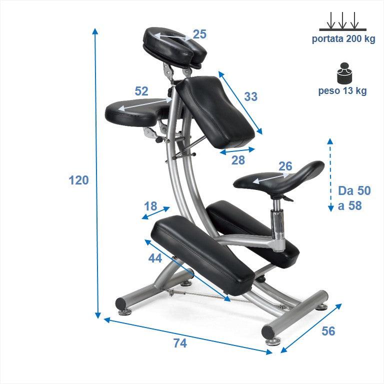 KANSAS - Sedia Ergonomica Per Massaggio - PolirOne Shop