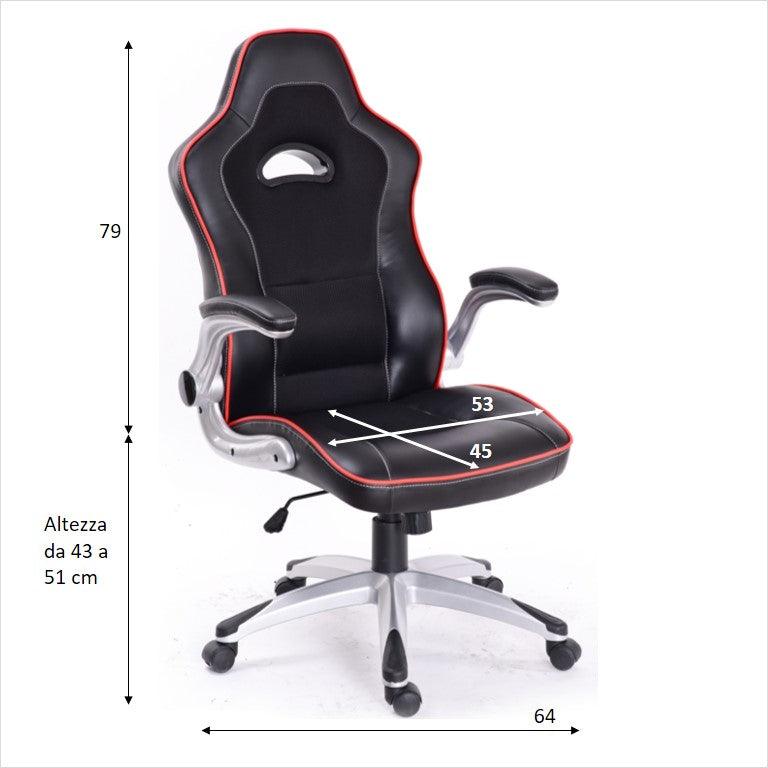 LE MANS - Poltrona gaming e ufficio - PolirOne Shop