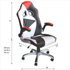 MONTECARLO - Poltrona per ufficio e gaming - PolirOne Shop