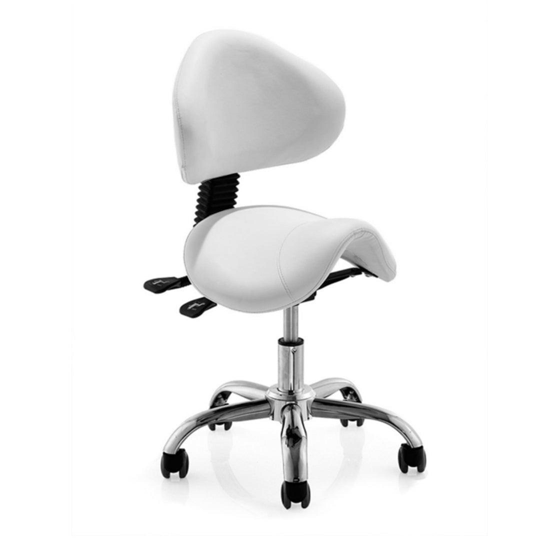 LAND - Sgabello sella con schienale - PolirOne Shop