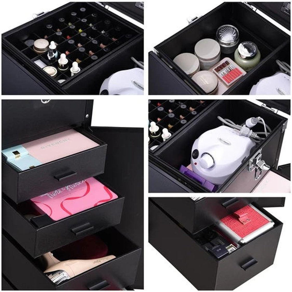 LOGIC - Beauty case trolley con tavolo - PolirOne Shop