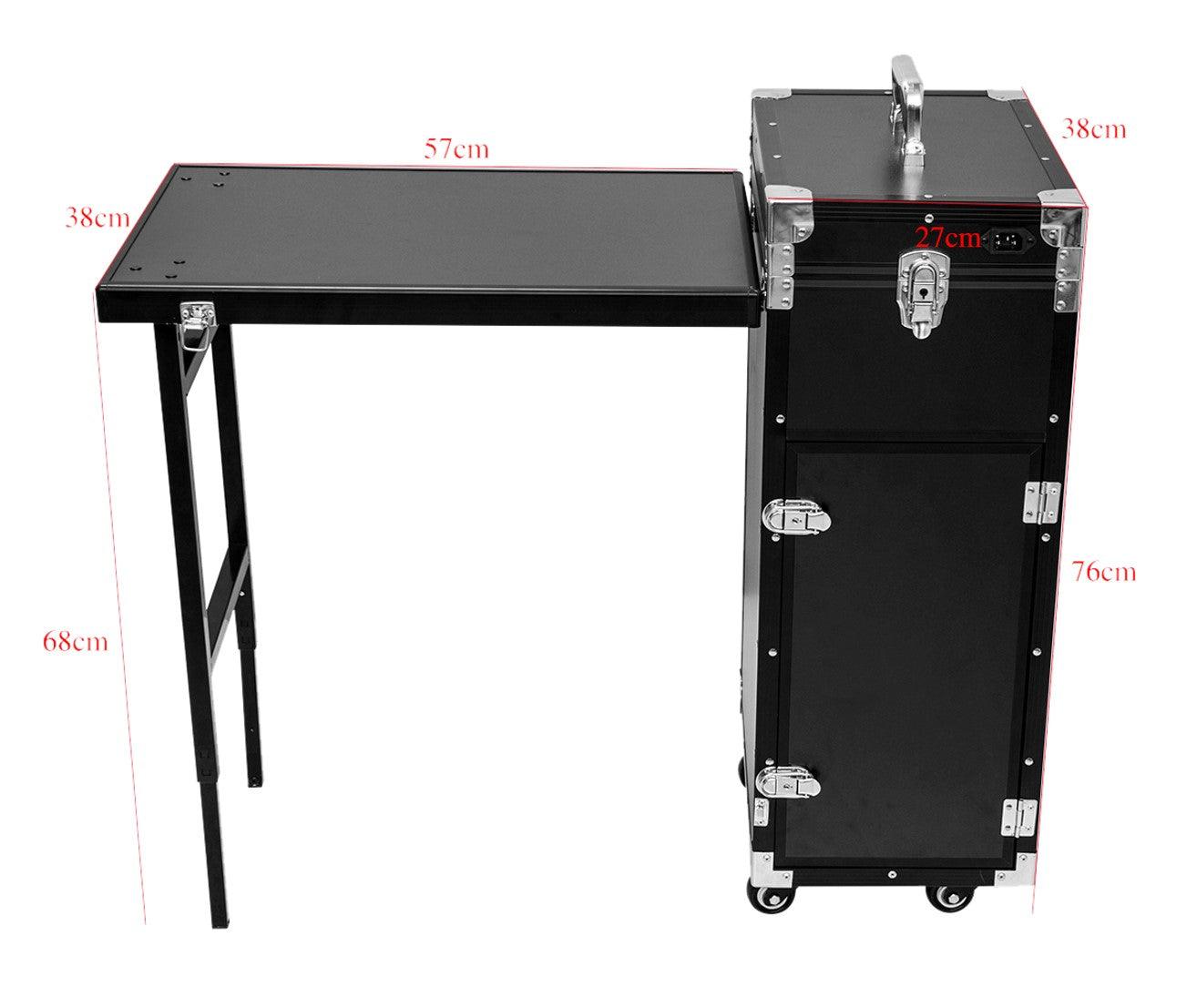 LOGIC - Beauty case trolley con tavolo - PolirOne Shop