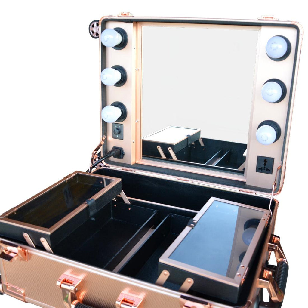 STAR - Beauty case + trolley con luci - PolirOne Shop